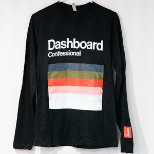 Mens Medium Dashboard Confessional Long Sleeve Shirt *Great Condition*